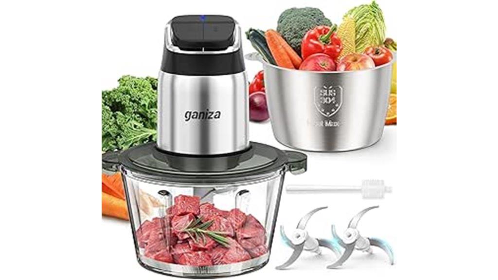 food processor with overheat protection
