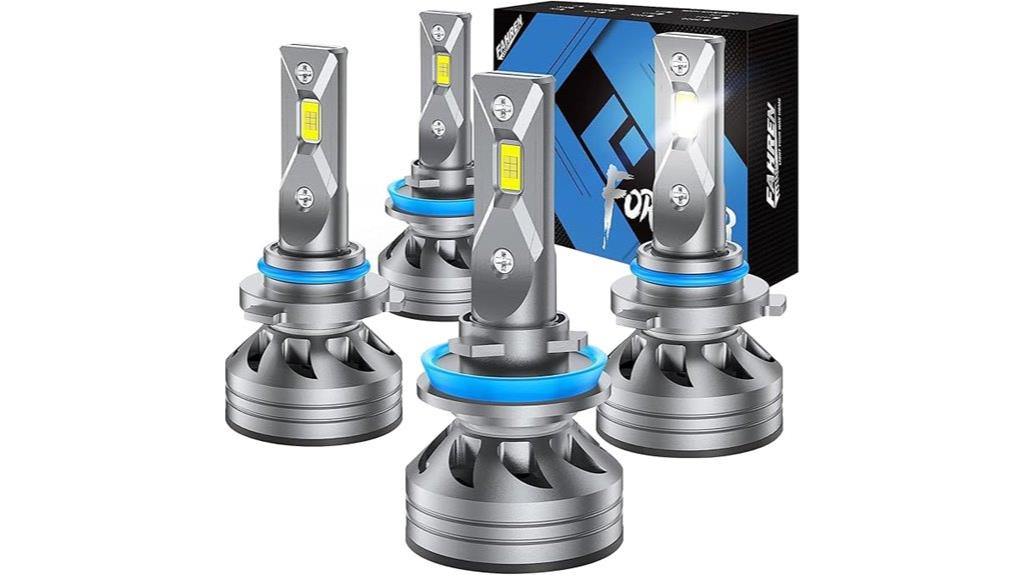 four bulb car headlights