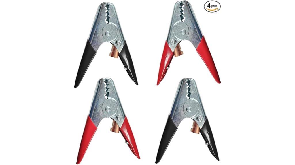 four clamp jumper cables