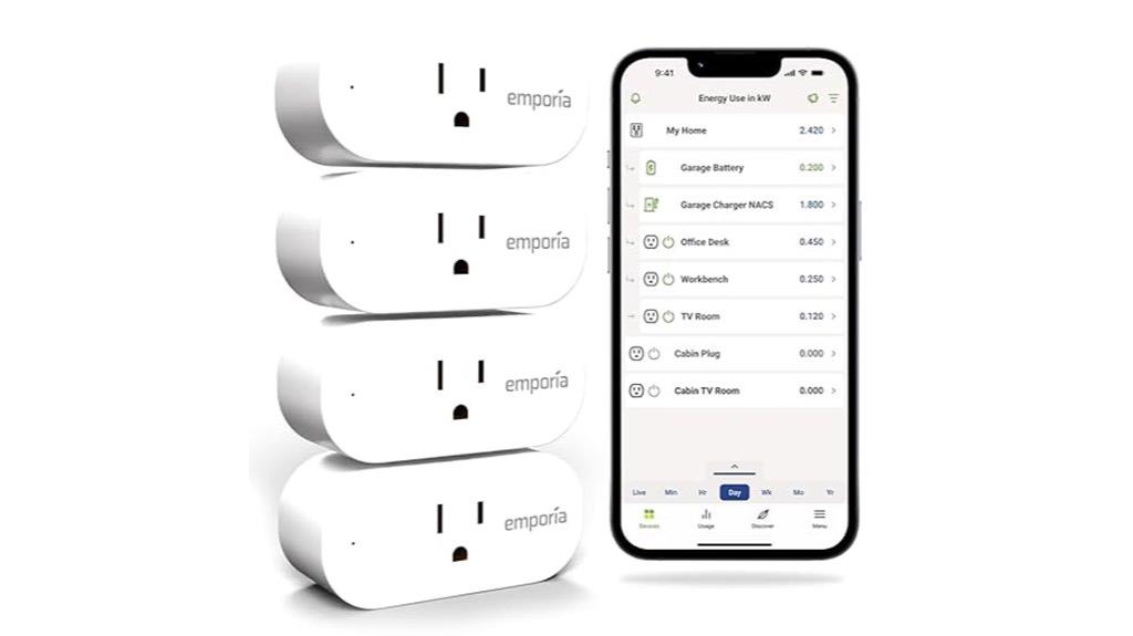four pack smart plugs