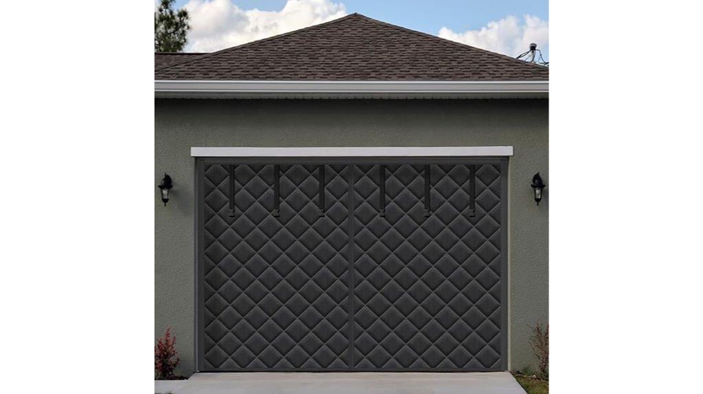 garage door screen insulation