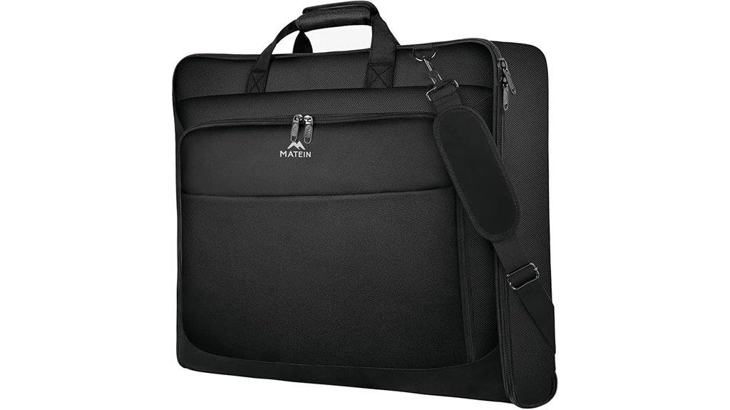 garment travel bag with strap