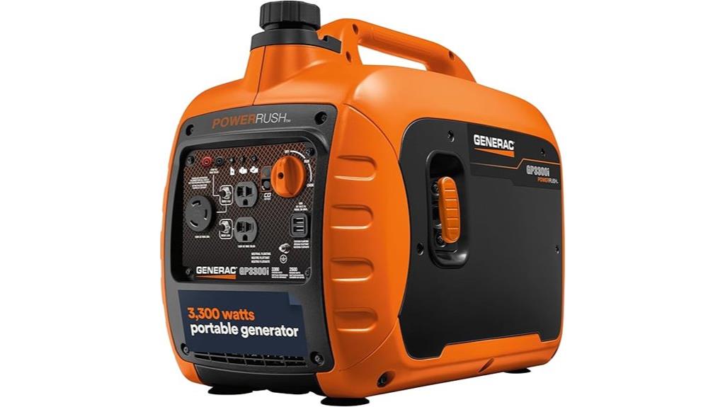 generac 3 300 watt portable generator