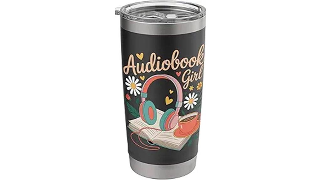 girlie stainless steel tumbler