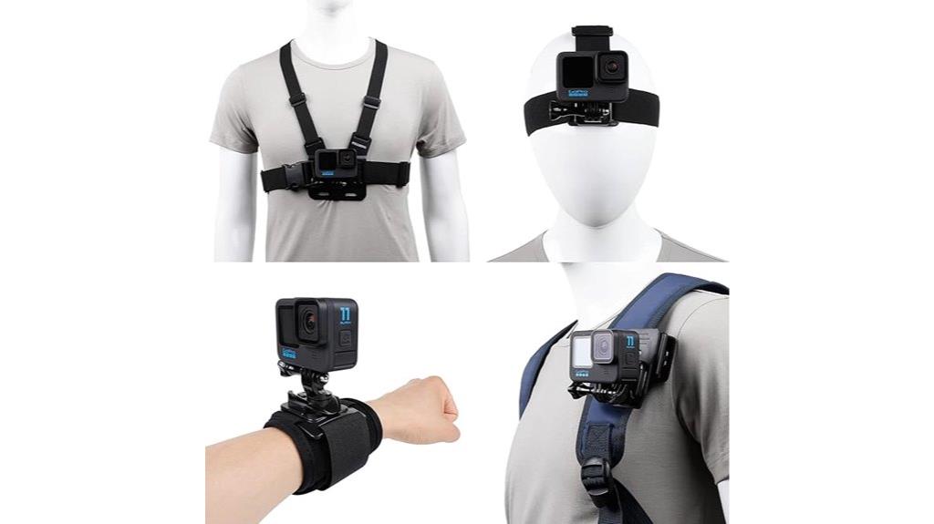 gopro camera accessories set