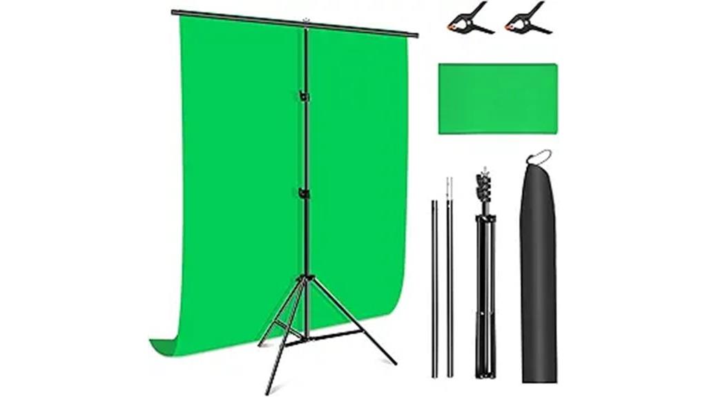 green screen photography kit
