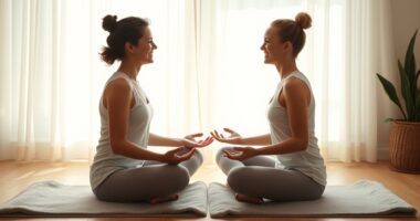 group mindful breathing routines