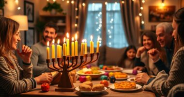 hanukkah family celebration traditions