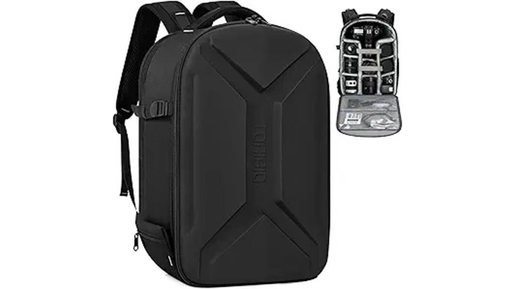 hard shell camera backpack