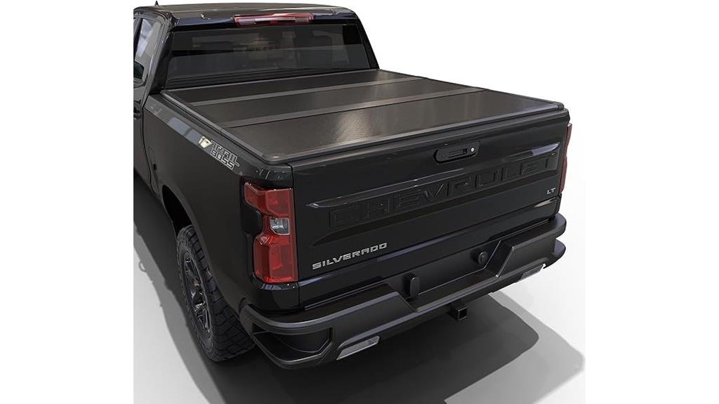 hard tri fold truck bed cover