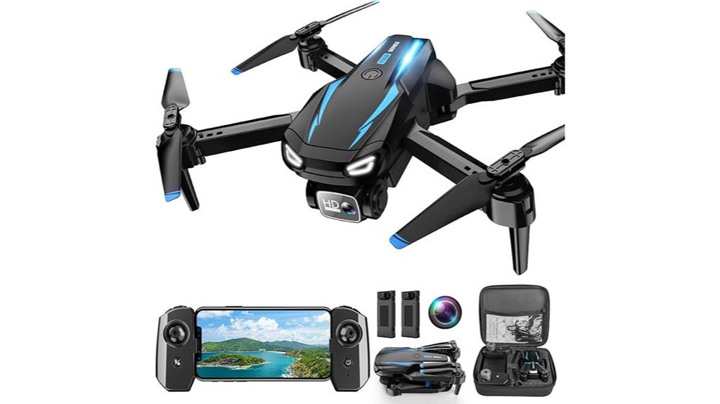 hd fpv foldable camera drone