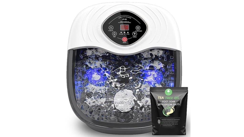 heated bubble shiatsu massage