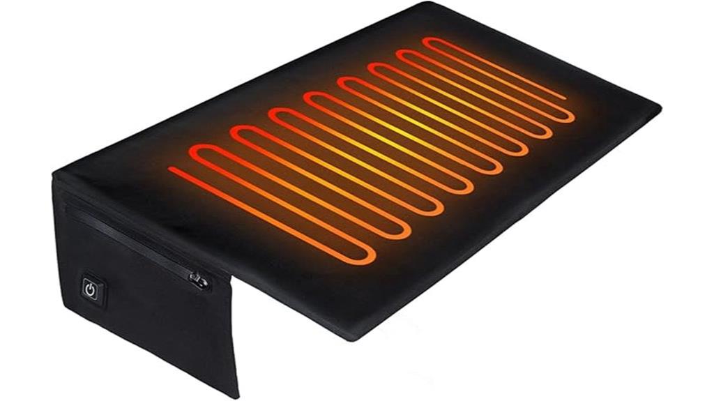 heated camping seat cushion