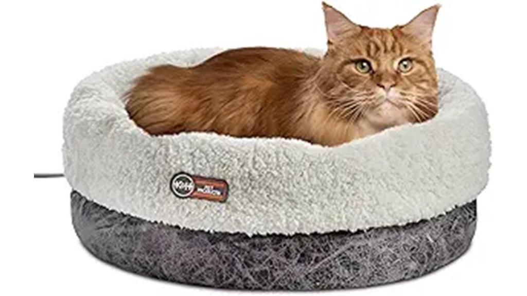 heated cat bed indoor