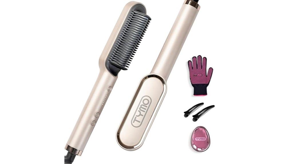 heated hair styling comb