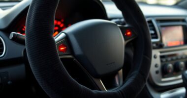 heated steering wheel covers
