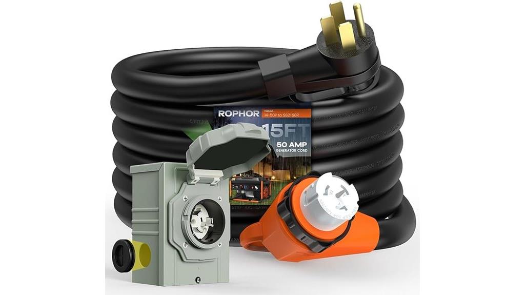 heavy duty 50amp extension cord