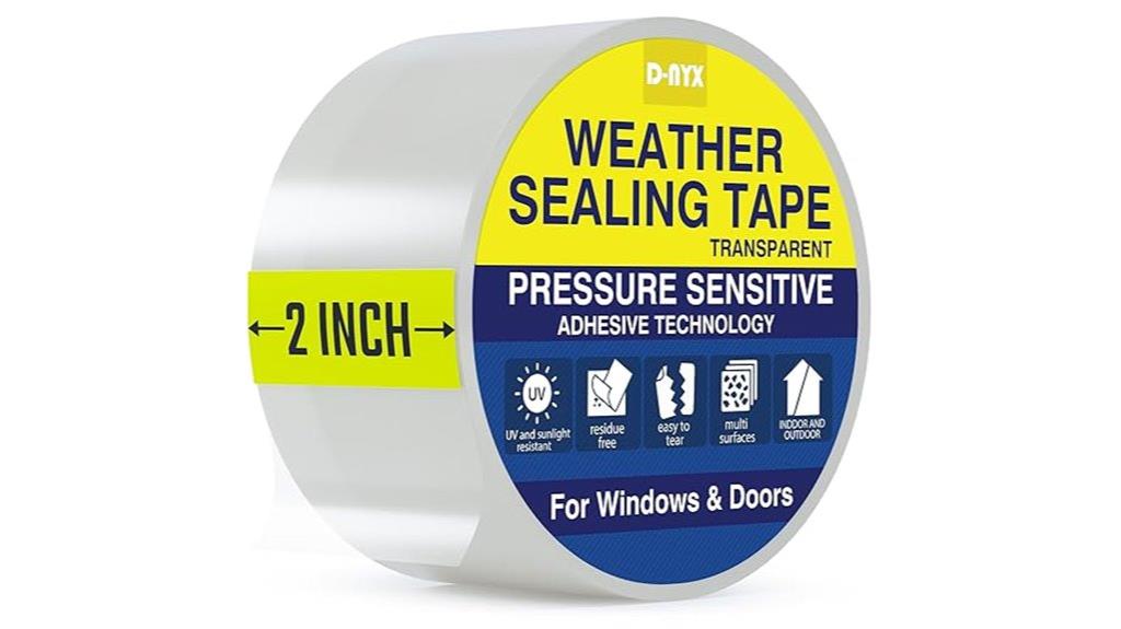 heavy duty clear weather stripping