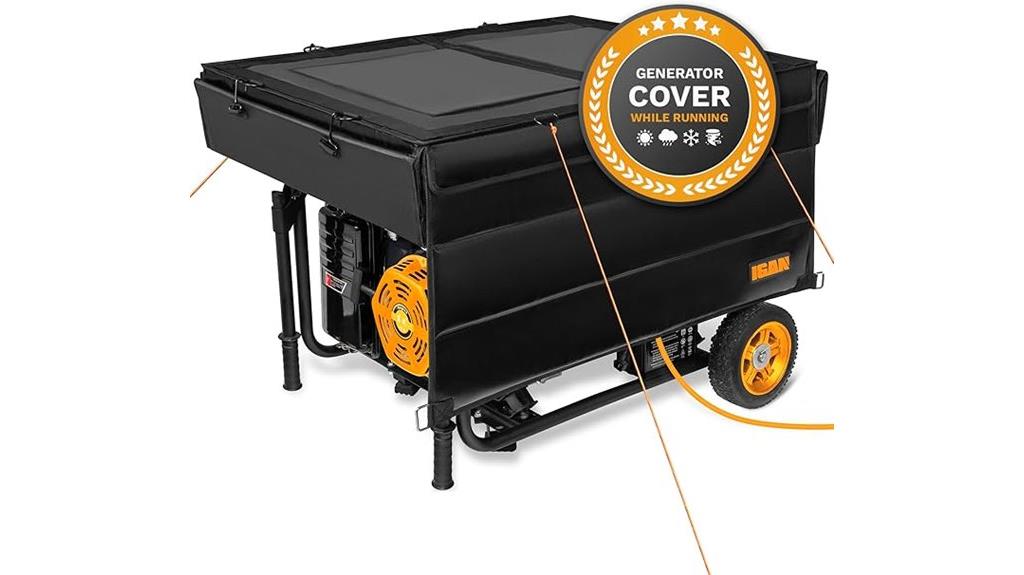 heavy duty generator cover