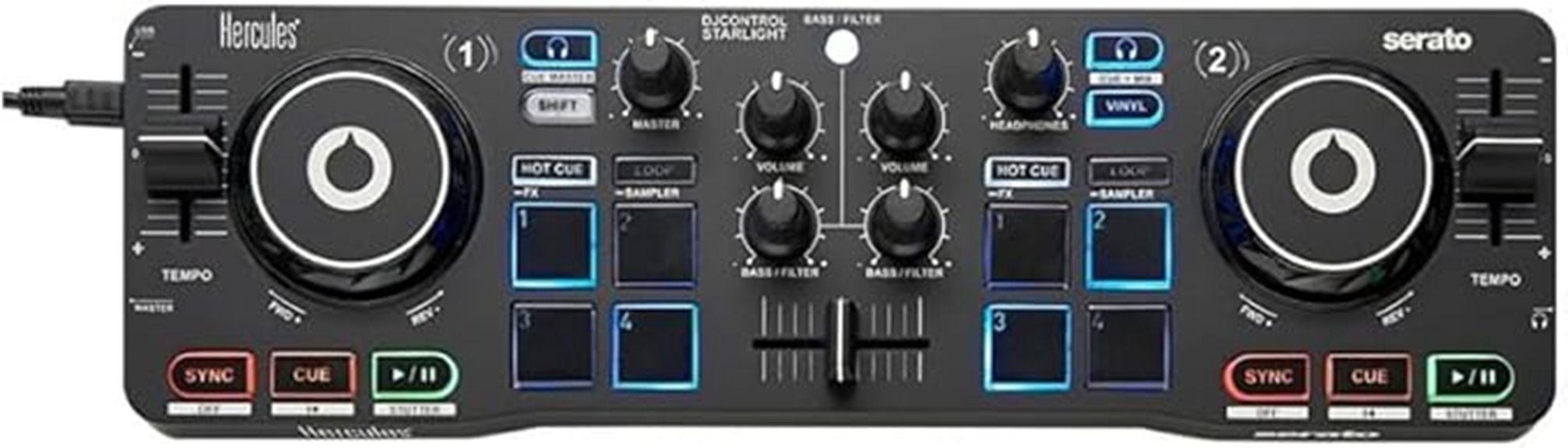 hercules dj compact controller