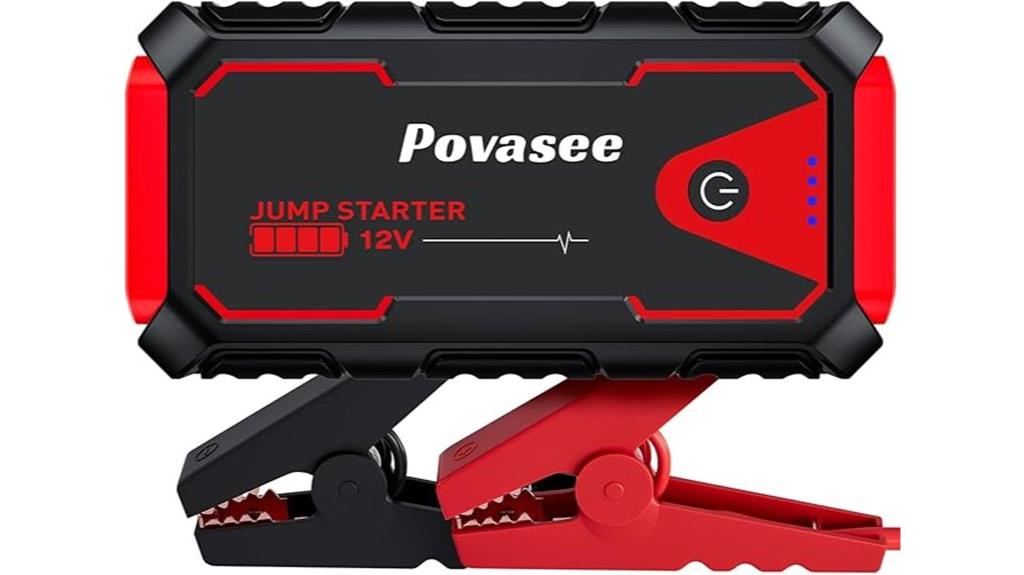 high capacity car jump starter
