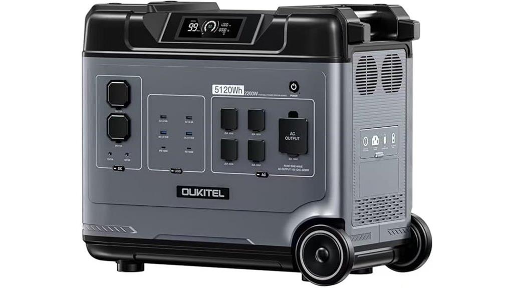 high capacity solar generator