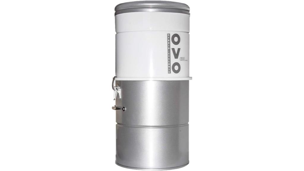 high power central vacuum