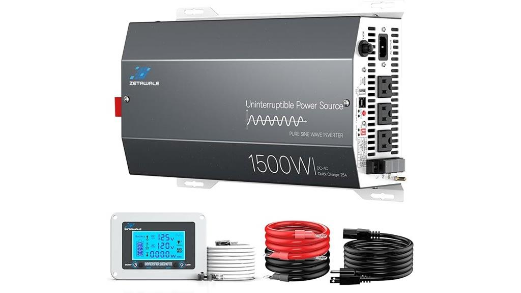 high power sump backup