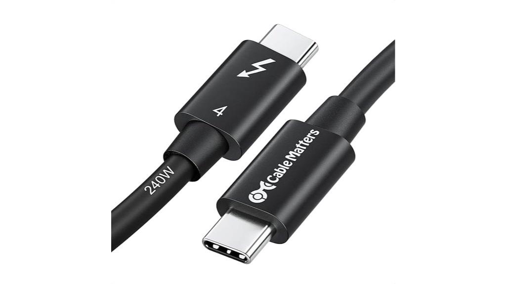 high speed thunderbolt 4 cable