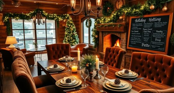 holiday hosting preparation timeline