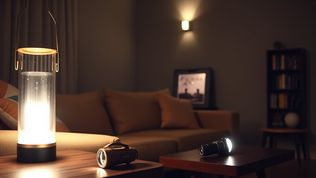 home emergency lighting options