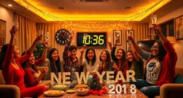 home new year s eve celebration