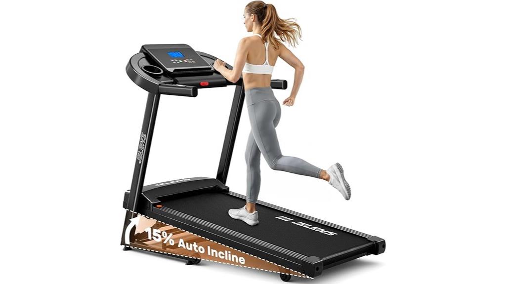 home treadmill with sensors