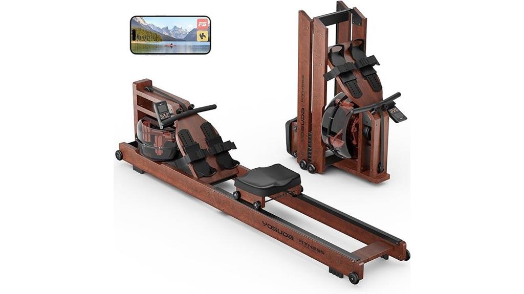 home water rowing machine