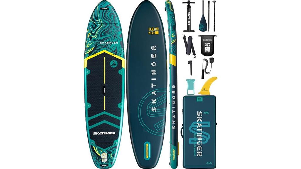 inflatable family paddle board