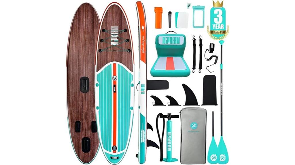 inflatable paddle board set