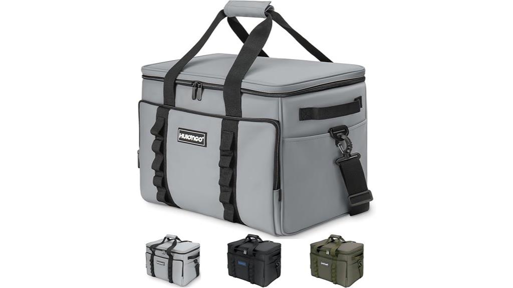 insulated collapsible travel cooler