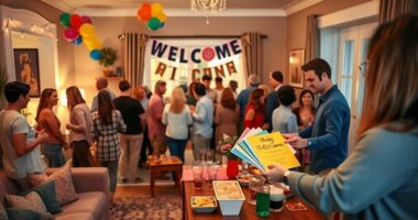 invitations and party timing