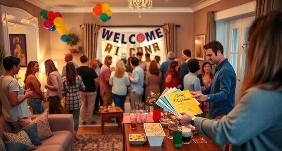 invitations and party timing