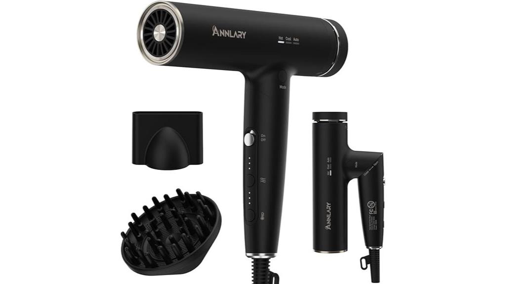 ionized plasma hair dryer