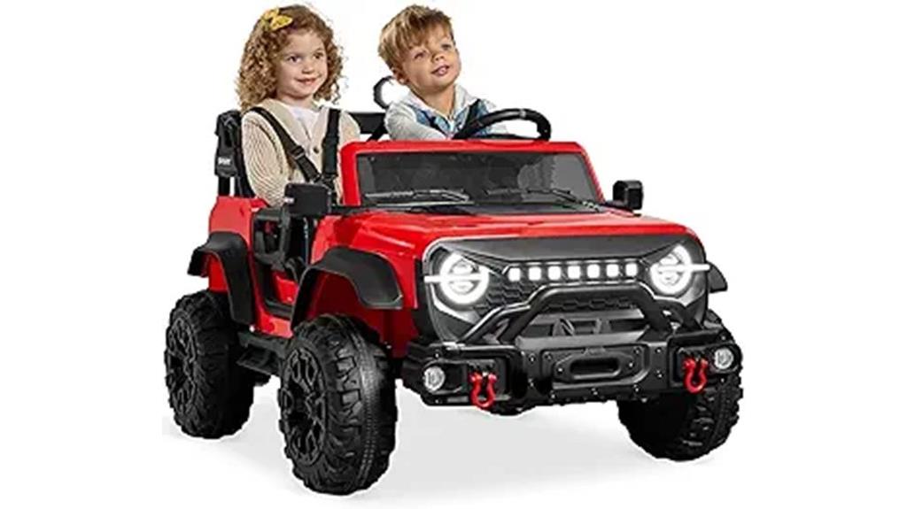 kids 24v two seater car