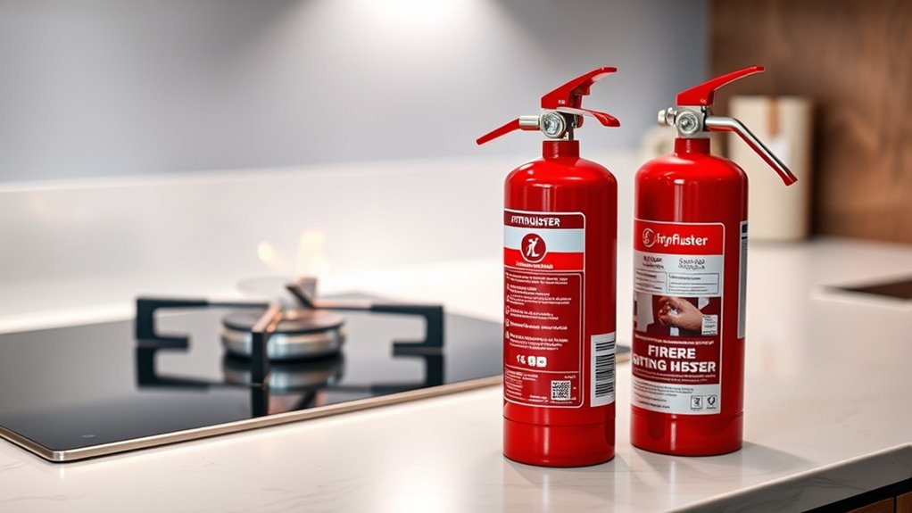 kitchen fire extinguisher considerations