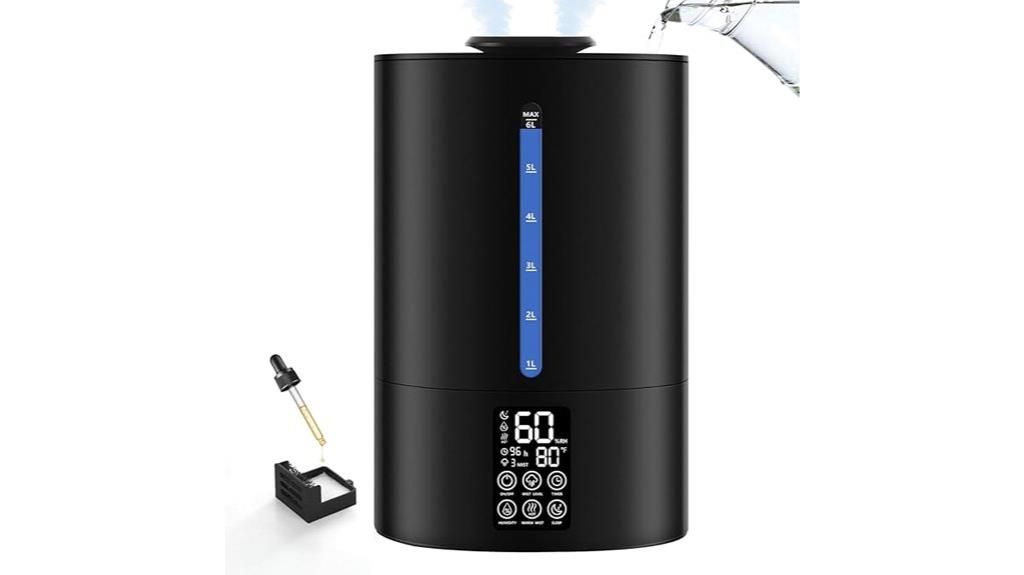 large capacity bedroom humidifier