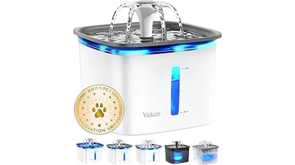 large capacity pet water fountain