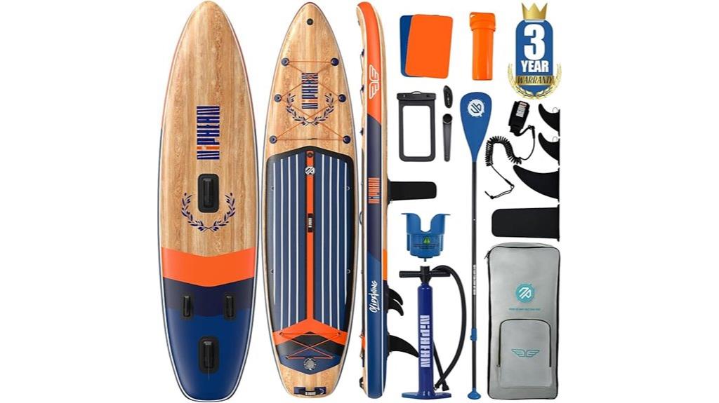 large family inflatable paddle board