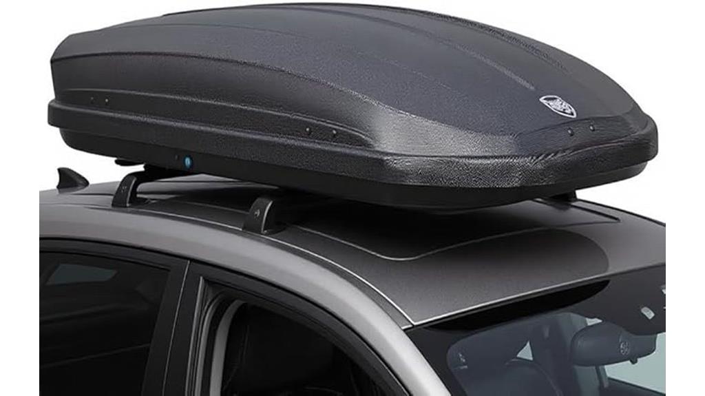 large lockable roof cargo box