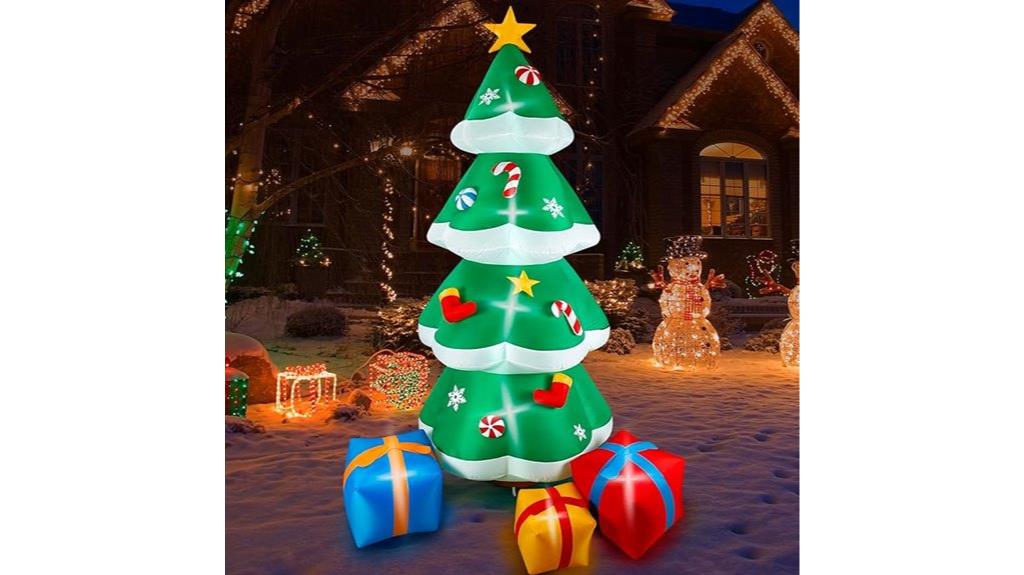 12FT Christmas Inflatables, Giant Blow Up Christmas