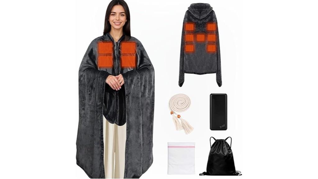 large portable heated blanket