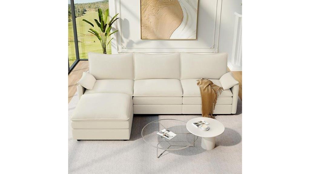 large vesgantti sectional sofa