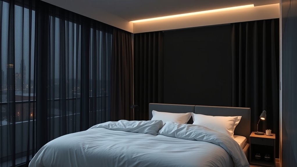 light blocking and noise reduction